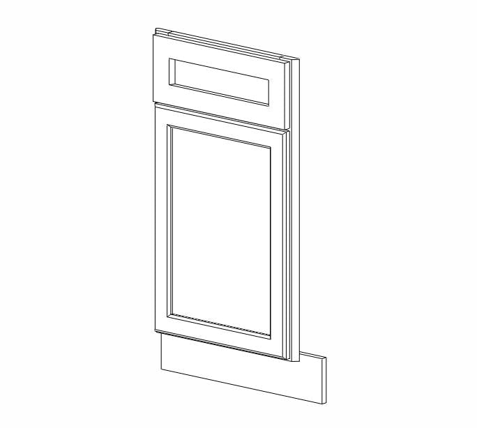 AK-BDCF36K-FL Shakertown Base Diagonal Sink Front