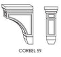 AK-CORBEL59 Shakertown Corbel