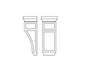 AN-CORBEL75M Nova Light Grey Corbel