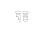 TQ-CORBEL75S Townplace Crema Corbel