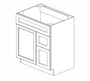 CYOF-S3021DR-34-1/2" Country Oak Vanity Sink Base