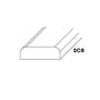 AW-SC8 (BM) Ice White Shaker Batten Molding
