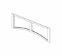 AW-VAD4212 Ice White Shaker Valance* (Special order item, eta 4-5 weeks)