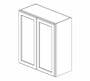 AW-W2730B Ice White Shaker Wall Cabinet