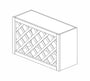 AR-W3018WR Woodland Brown Shaker Wine Rack