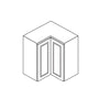 SL-WSQ2430 Signature Pearl Wall Corner Cabinet