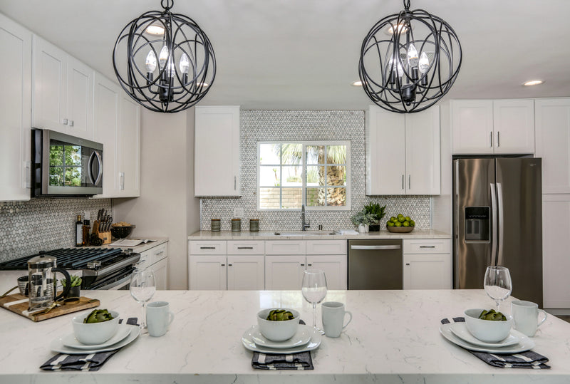 Ice White Shaker cabinet collection