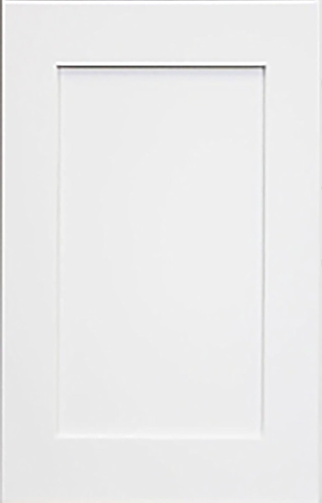 AW Ice White Shaker Sample Door