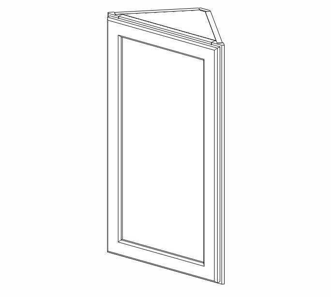 GW-AW30 Gramercy White Angle Wall Cabinet