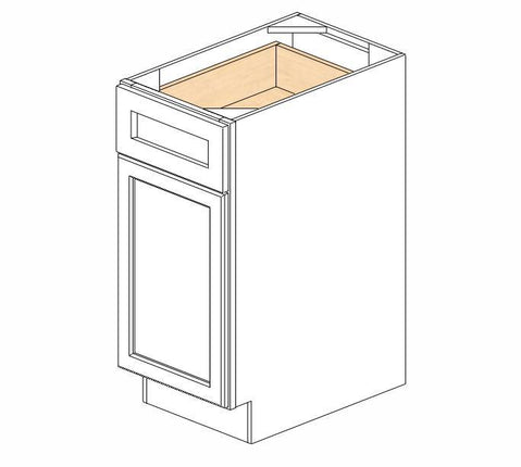 AW-B15 Ice White Shaker Base Cabinet
