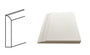 AZ-BM4-1/2"-5/8" Champagne Shaker Base Molding