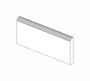 AZ-BM4-1/2"-5/8" Champagne Shaker Base Molding