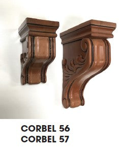 GW-CORBEL56 Gramercy White Corbel