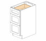 GW-DB15(3) Gramercy White Drawer Base Cabinet