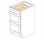 AH-DB18(3) Homestead Oak Shaker Drawer Base Cabinet