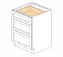 AZ-DB24(3) Champagne Shaker Drawer Base Cabinet