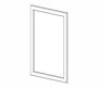 AZ-EPW1236D Champagne Shaker Wall End Door for 36"H
