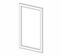 AH-EPW1236D Homestead Oak Shaker Wall End Door for 36"H