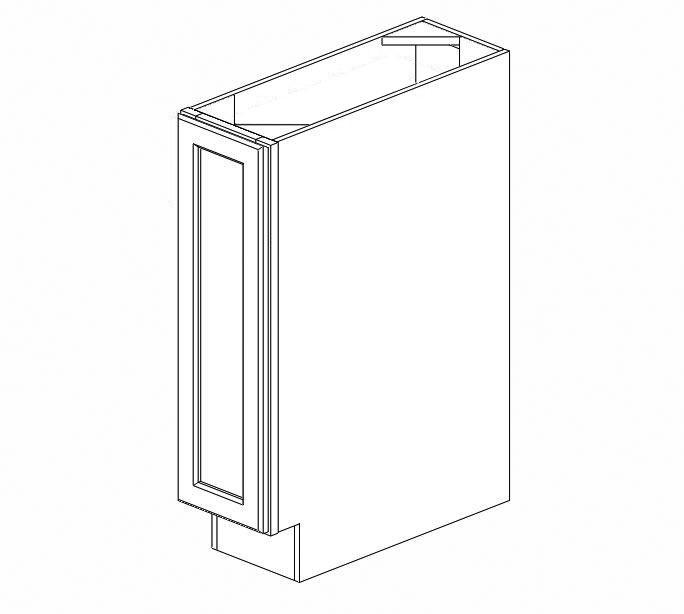 AW-FB09 Ice White Shaker Base Cabinet* (Special order item, eta 4-5 weeks)