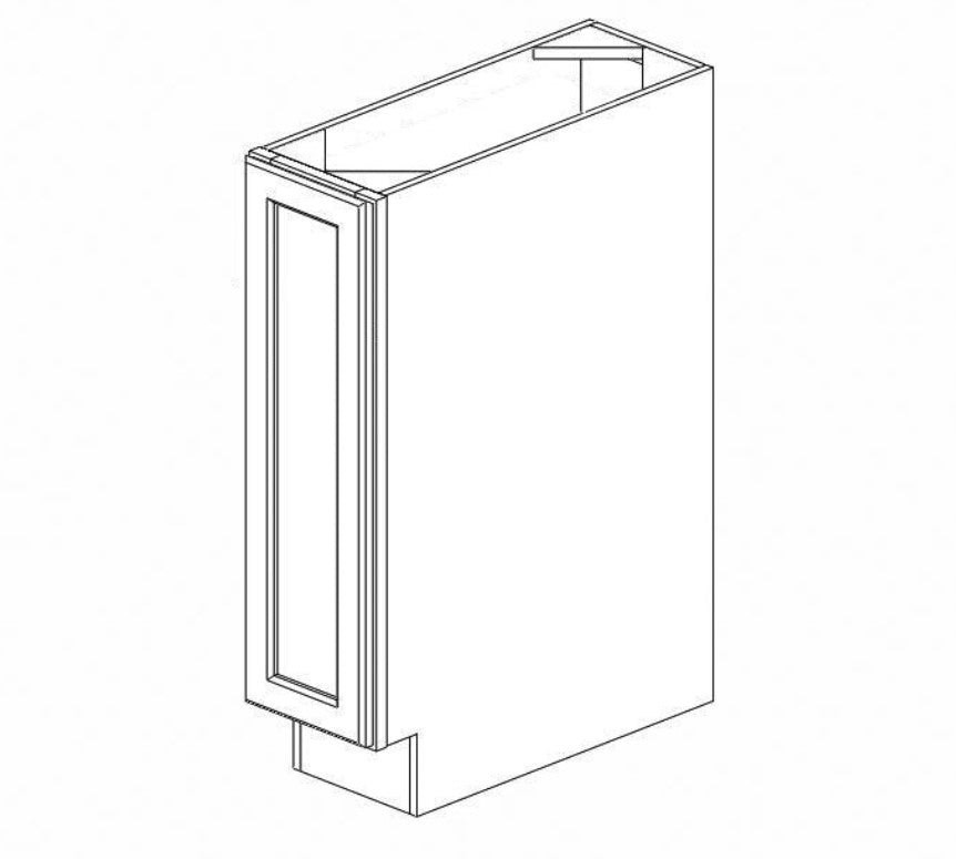 AW-FB15 Ice White Shaker Base Cabinet* (Special order item, eta 4-5 weeks)