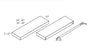 FLS36-Black Floating Shelf - Black