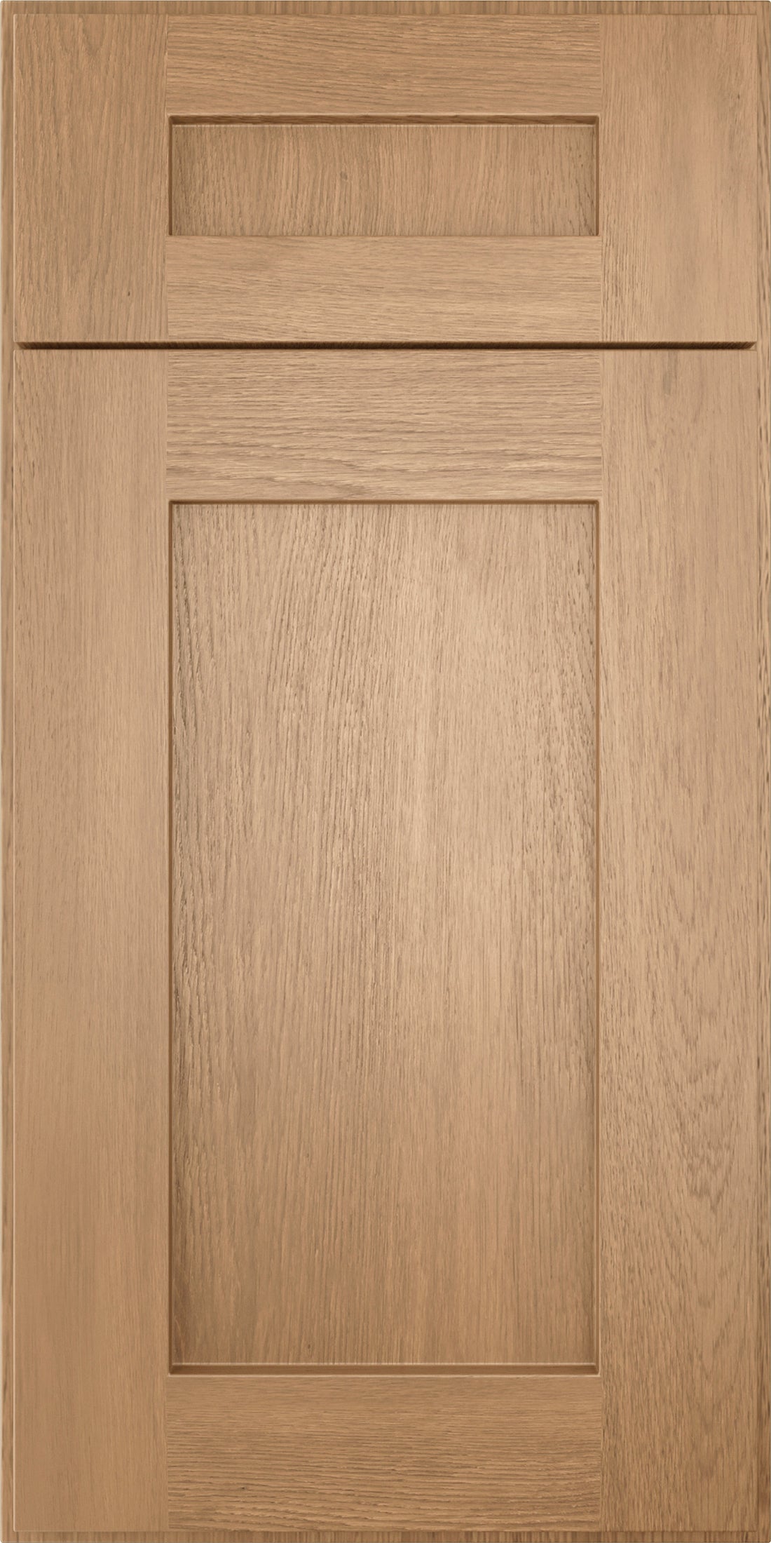 Sample Base Front AHmini Homestead Oak Shaker Sample Base Front