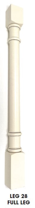 SL-LEG28 B3x3 Signature Pearl Decorative Leg