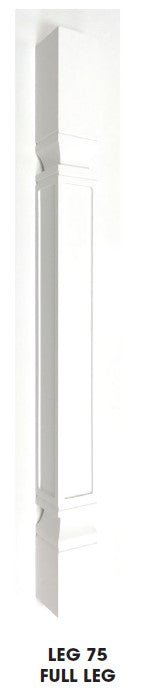 AZ-LEG75 B3x3 Champagne Shaker Decorative Leg