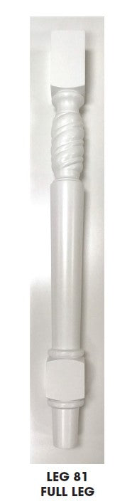 AZ-LEG81 Champagne Shaker Decorative Leg