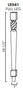 AZ-LEG81 Champagne Shaker Decorative Leg