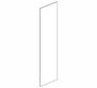 AH-REP2484-3/4" Homestead Oak Shaker Refrigerator End Panel