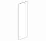 AZ-REP2496-3/4" Champagne Shaker Refrigerator End Panel