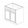 AG-SB42B Greystone Shaker Sink Base Cabinet* (Special order item, eta 4-5 weeks)