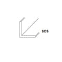 AW-SC5 (OCM) Ice White Shaker Outside Corner Molding