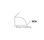 PH-SC6 (SM) Petit Oak Shoe Molding