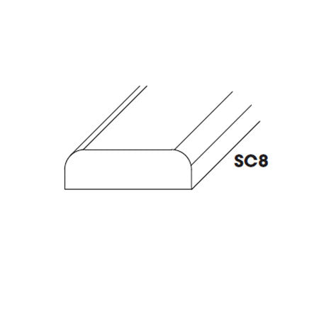 AZ-SC8 (BM) Champagne Shaker Batten Molding