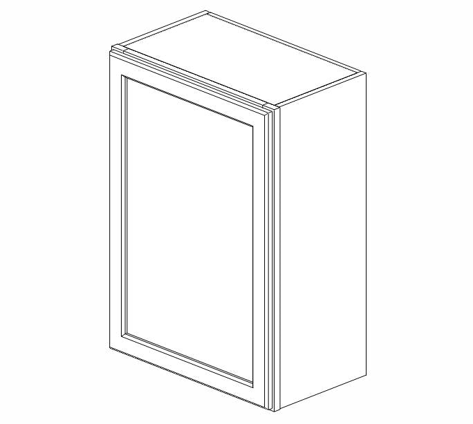 Product image showing wall cabinet