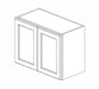 AH-W2418B Homestead Oak Shaker Wall Cabinet