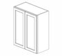 AZ-W2430B Champagne Shaker Wall Cabinet