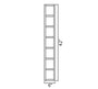 AZ-WC642 Champagne Shaker Wall Cube