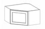 AH-WDC2412 Homestead Oak Shaker Wall Diagonal Corner Cabinet