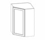 AG-WDC2436 Greystone Shaker Wall Diagonal Corner Cabinet
