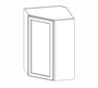 AZ-WDC2436 Champagne Shaker Wall Diagonal Corner Cabinet