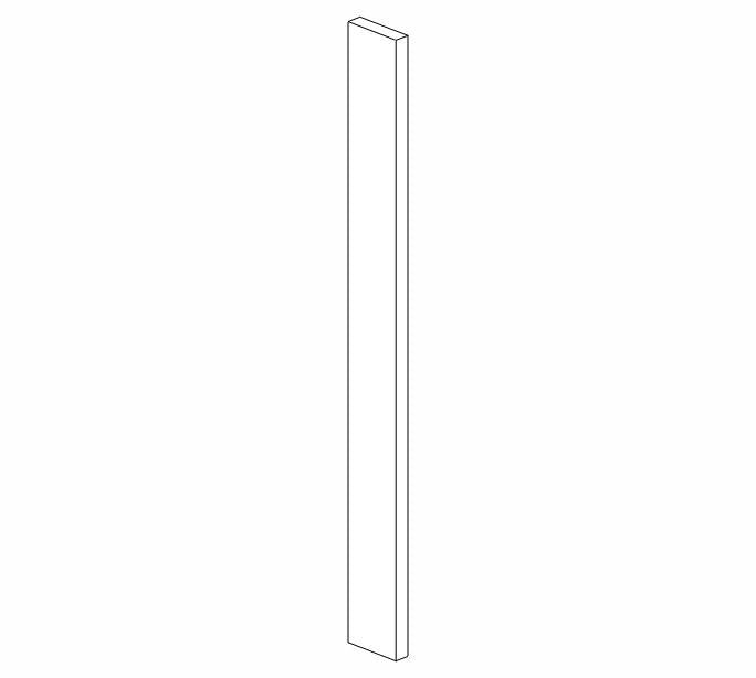 AE-WF3-3/4 Estate Brown Shaker Wall Filler