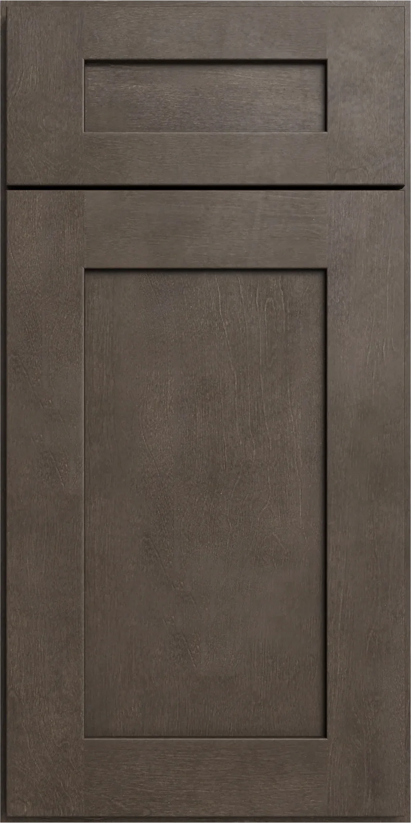 Greystone Shaker cabinet front with drawer and door