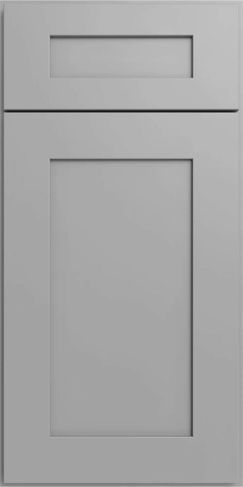 Lait Grey Shaker cabinet front with drawer and door